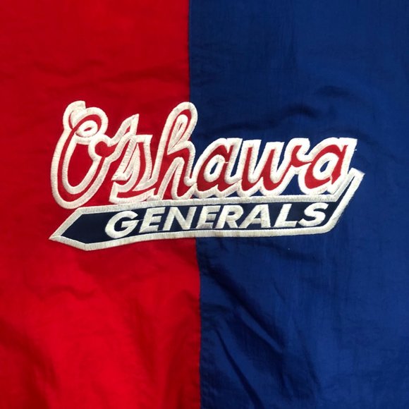 Vintage Oshawa Generals Hockey Starters Jacket XL - Picture 3 of 5